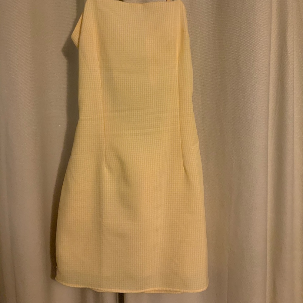 Gingham Tie-Back dress